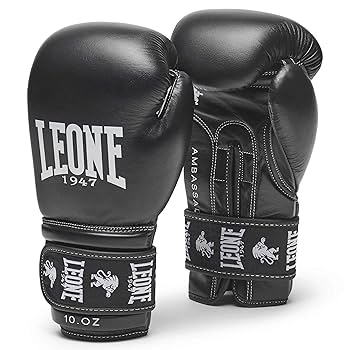 LEONE ブラックエディション ボクシンググローブ LEONE ムエタイスタイル ボクシンググローブ 10oz ブラック